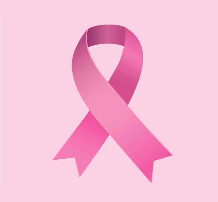 Brustkrebs Symbol