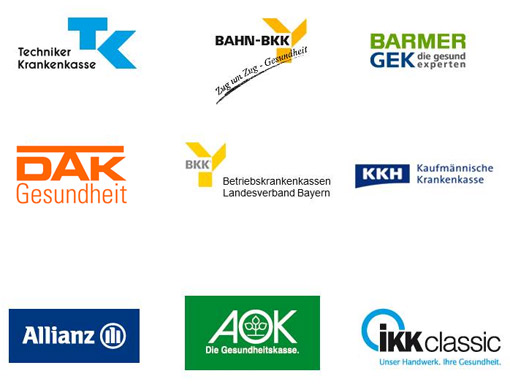 Krankenkassen Logos